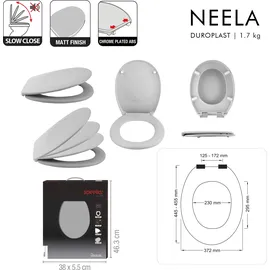 Spirella Premium Toilettendeckel Duroplast Orange
