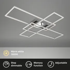 Briloner 50W grau Aluminium