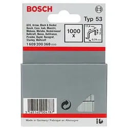 AKTION: 1.000 BOSCH Tackerklammern Typ 53 14 mm mit Prämie nach Registrierung
