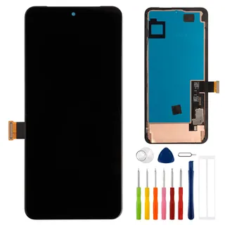 E-YIIVIIL Neuer Ersatz LCD Display Kompatibel mit Google Pixel 8 Pro GC3VE G1MNW 6.7" LCD Display Touch Screen Assembly with Tools Fingerprint Supported(with Frame)