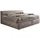 Stella Trading Boxspringbett – stone - H3/H4 - Microvelours - 180x200 cm