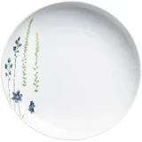 Kahla Five Senses Wildblume Essteller 27 cm | floraler Speiseteller aus Porzellan blau/rot