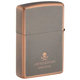 Zippo Feuerzeug - Pirate Skull Limited Edition Emblem - Standard