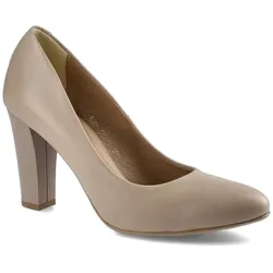 Beige Halbschuhe Espirito Elegante Damenschuhe, 39