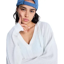Roxy Ocean Drive Hoodie Weiß XS