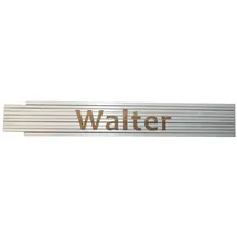 Heka Zollstock Walter 2 m, weiß