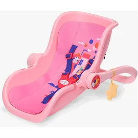 BABY BORN Puppenautositz Babyschale Pink 0