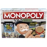 Monopoly Geld-Brettspiel für Familien und Kinder ab 8 Jahren mit Mr. Monopolys Detektor für Falschgeld und Falschkarten für 2-6 Spieler