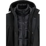 JACK & JONES Finn Softshell Parka schwarz M
