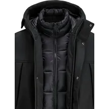 JACK & JONES Herren Softshell Parka - Black, M