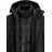 JACK & JONES Finn Softshell Parka schwarz M