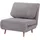 Homcom Schlafsofa Verstellbar im Cord-Optik 82 x 89 x 83 cm