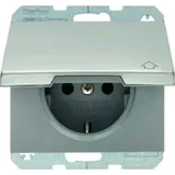 Berker Schuko-Steckdose Edelstahl 1 St.