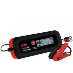 Telwin T-Charge 12 EVO - Ladegerät, Erhaltungsladegerät, Spannungsprüfer - LCD-Display - Batterien 6/12V