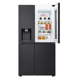 LG Side-by-Side 628 L InstaView® Eis-, Crushed Ice- und Wasserspender GSXE90EVAD