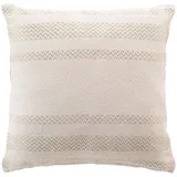 Douceur d'intérieur Kissenbezug Doreline 40 x 40 cm Beige