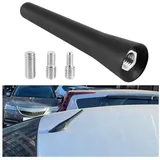 luxuskollektion Autoantenne 6.5CM, Dachantenne AM/FM Empfang, Universal Gewinde Kfz