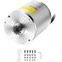 VEVOR 3000W Bürstenloser Gleichstrommotor 60V 4800rpm Motor für E-Bike Dirt Bike