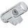 CORNAT Brause-Schieber 22mm Anschlussgarnitur Weiß