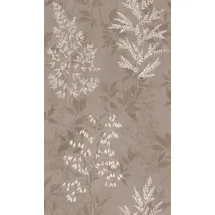 Rasch Textil Rasch Tapete 285017 - Helle Papiertapete mit kleinen Pflanzen in Braun - 10,05m x 0,53m (LxB)