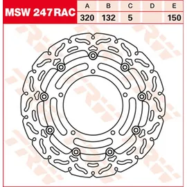 TRW Bremsscheibe MSW247RAC