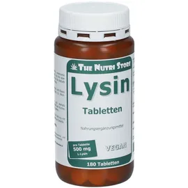 HIRUNDO PRODUCTS Lysin 500 mg vegan Tabletten