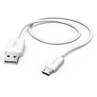 Hama Micro USB Ladekabel Datenkabel 1,4m weiß