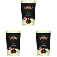 Baileys Chocolate Mini Delights | 1 x 102 g | zartschmelzende Mini-Pralinen | Pralinen Geschenk | gefüllt mit Bailey's Likör (Packung mit 3)