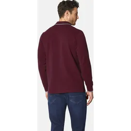 Babista Langarm-Poloshirt MILANVETZO dunkelrot- 50,