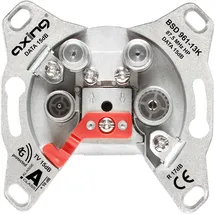 Axing BSD 961-13K R/TV+SAT, Grau,