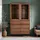 Furnhouse Vitrine 110 x 45 x 190 cm Braun