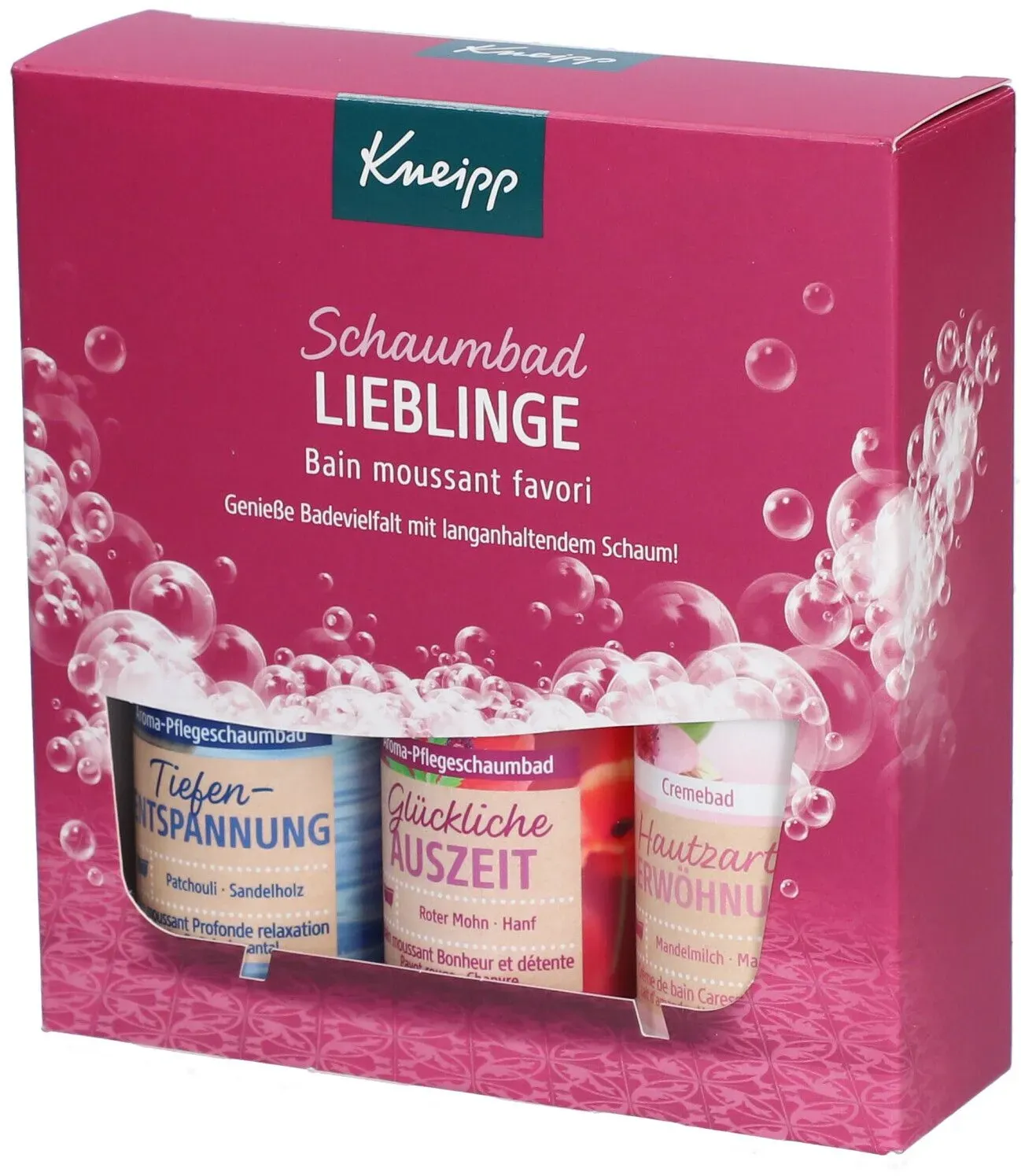 Preisvergleich Produktbild Kneipp Geschenkset Schaumbad Lieblinge 3x100 ml Bad