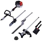 SCHEPPACH 4in1 Benzin Motorsense MT33P Hochentaster Heckenschere Kettensäge