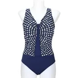 Sunmarin Badeanzug Damen Blau 42C