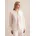 XL42 weiß sanftes weiß 100 Polyester unifarben regular fit ohne Ausschnitt Blusen Tunika Uni