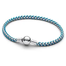Pandora Schlangen-Gliederarmband Blau 593816C01-20 Größe 20 cm