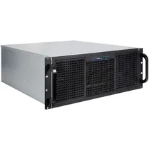 Inter-Tech IPC 4U-40248 - Schwarz, Grau