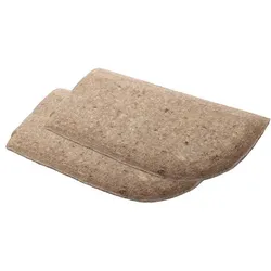 Kavalkade Einlagen f. Lammfellschabracke m. innenliegenden Taschen, 9mm, hinten (Vielseitigkeit) - Grau - Vielseitigkeit