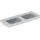 Geberit Renova Plan Doppelwaschtisch 130 x 48 cm (501710001)