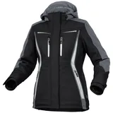 Leibwächter Damen Winter-Softshelljacke Flex-Line FLXDI25 Gr. 50 schwarz/grau