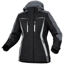 Leibwächter Damen Winter-Softshelljacke Flex-Line FLXDI25 Gr. 50 schwarz/grau