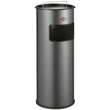 Wesco Standascher 50 l. mit Sieb, silber