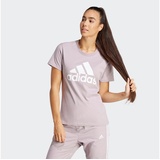 adidas Sportswear T-Shirt »LOUNGEWEAR ESSENTIALS LOGO«, lila