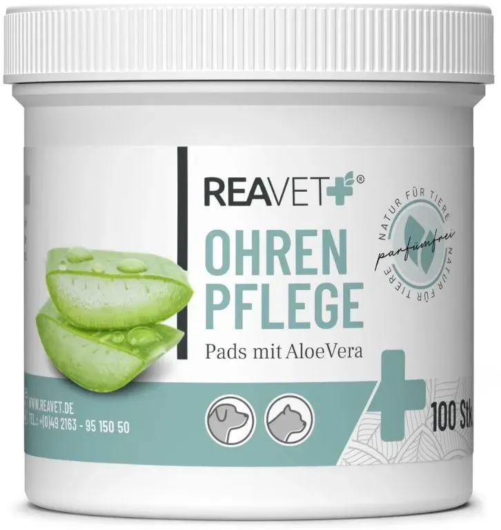 Ohrenpflege Pads - ReaVET 1 St
