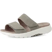 Gabor Gabor RollingSoft Pantolette grau-grün schilf 66.811.11 für Damen, beige, Größe 38 1⁄2 EU / 5,5 UK