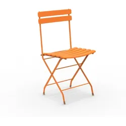 STEP - Klappbarer Outdoor Stuhl orange