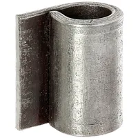 GAH Alberts Alberts® Torband,verstellb.um15mm,U-Bügel u.Einschweißm.Stahl roh,z.Anschweißen,Gew.M20