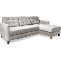 Exxpo by Gala Ecksofa Elio Leder Beige Creme