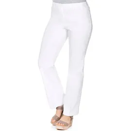 sheego Die Bootcut Hose Weiß 40