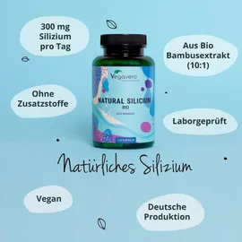 Vegavero Natürliches Silizium Kapseln 120 St.